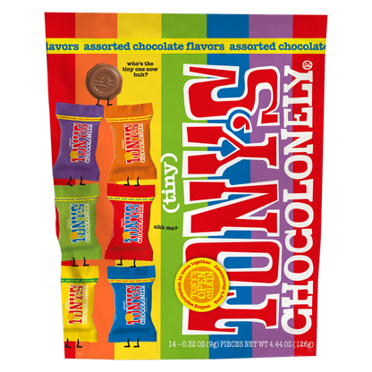 Tony's Chocolonely Variety Pack Tiny Tony's pouch, 14ct, 6.35oz