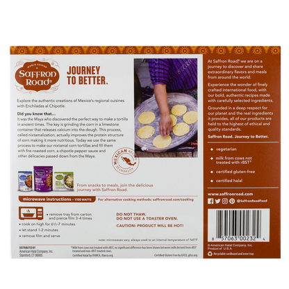 Saffron Road Enchiladas Al Chipotle 10oz