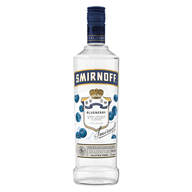 Smirnoff Blueberry Vodka 750ml