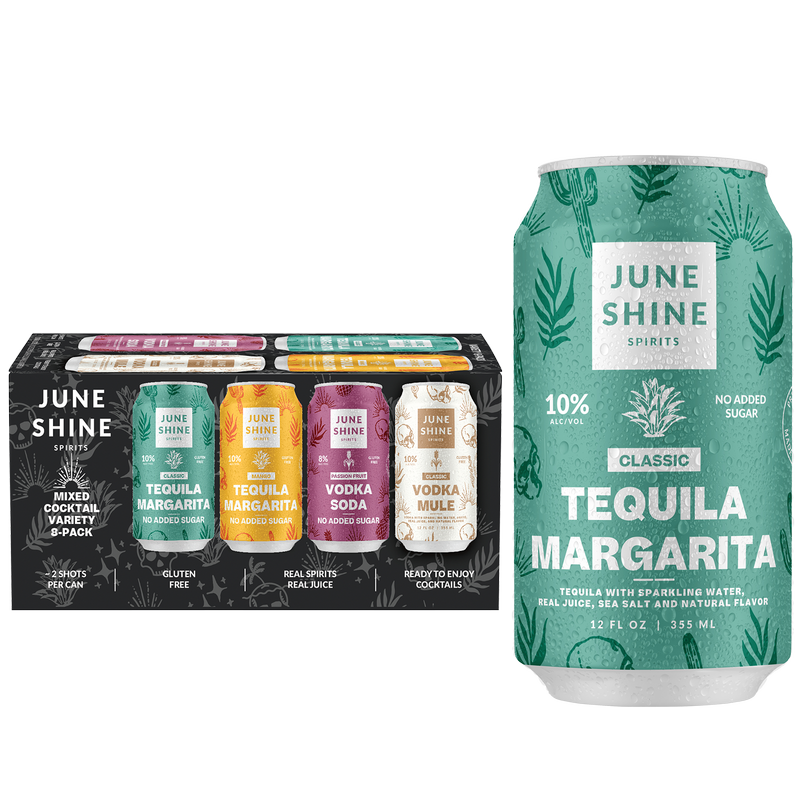 JuneShine Mixed Cocktail Variety 8pk 12oz Can 10% ABV