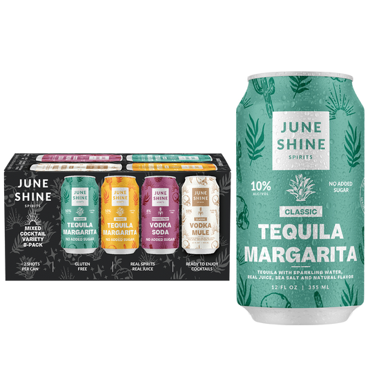 JuneShine Mixed Cocktail Variety 8pk 12oz Can 10% ABV