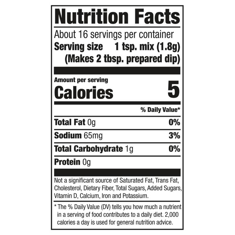 McCormick Guacamole Seasoning Mix 1oz