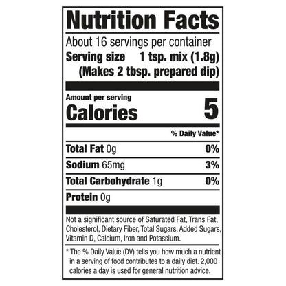 McCormick Guacamole Seasoning Mix 1oz