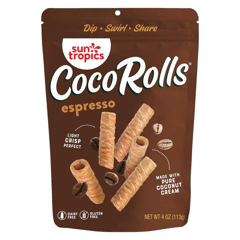Sun Tropics CocoRolls Espresso, 4oz