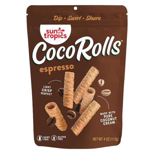 Sun Tropics CocoRolls Espresso, 4oz