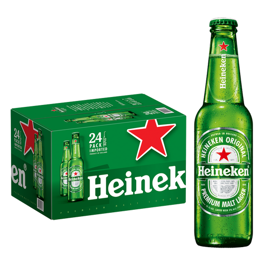 Heineken 24pk 12oz Btl 5.0% ABV