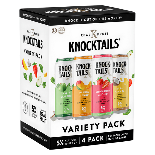 Knocktails Variety Pack 4pk 12oz Can