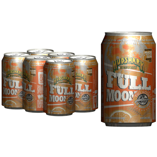 Mudshark Full Moon Belgian White Ale 6pk 12oz Can 8.5% ABV