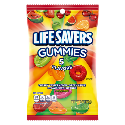 Life Savers 5 Flavors Gummies 7oz