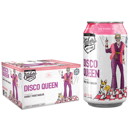 Two Pitchers Brewing Disco Queen Bubbly Rose Radler 6pk 12oz Can