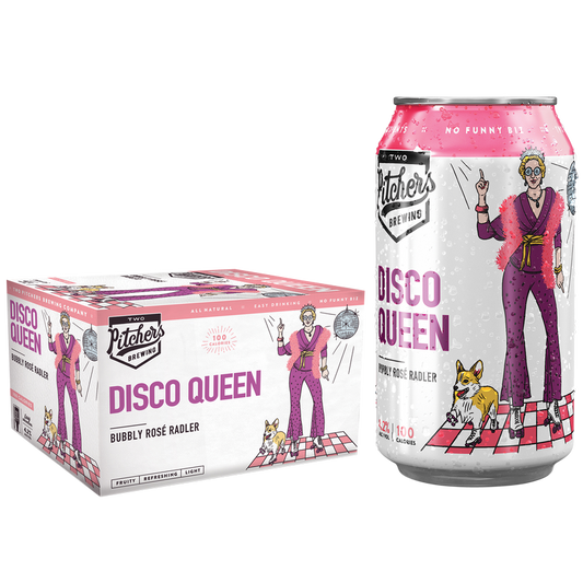 Two Pitchers Brewing Disco Queen Bubbly Rose Radler 6pk 12oz Can