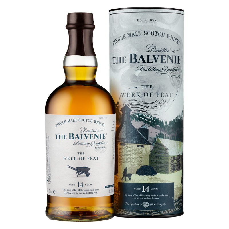 Balvenie "Peat Week" 2005 Vintage Scotch 14 Yr 750ml