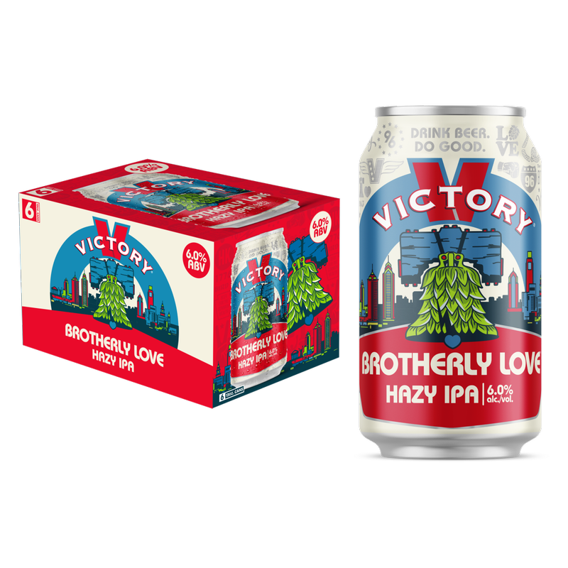 Victory Brotherly Love Hazy IPA 6pk 12oz