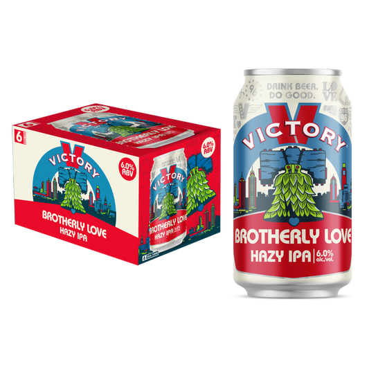 Victory Brotherly Love Hazy IPA 6pk 12oz