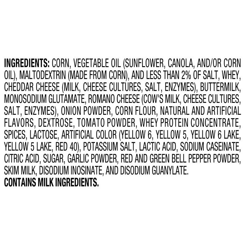 Doritos Tortilla Chips Nacho Cheese Flavored 1 Oz