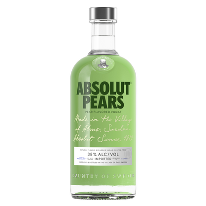 Absolut Pear Vodka 750ml