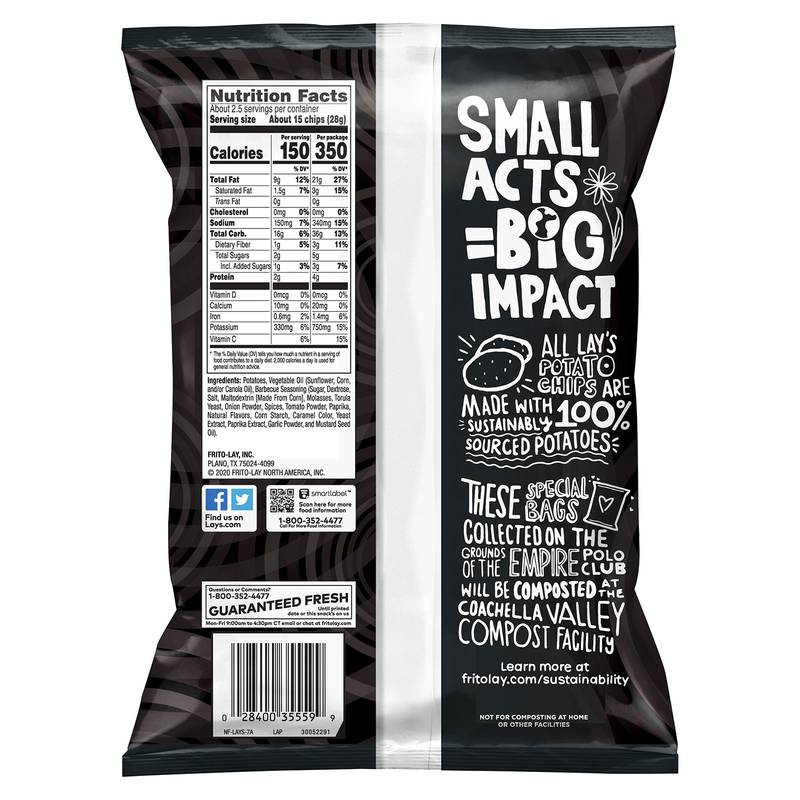 Lay's BBQ Chips 2.25oz