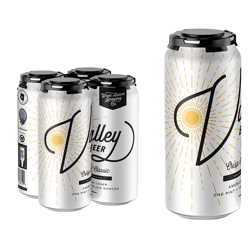 Wren House Valley Beer Lager 4pk 16oz Cans