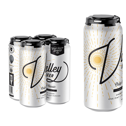 Wren House Valley Beer Lager 4pk 16oz Cans