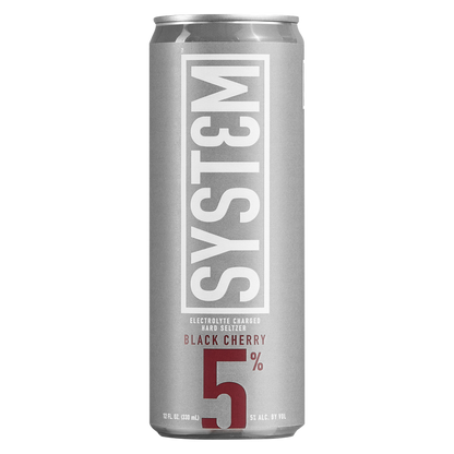 System Seltzer Black Cherry 9pk 12oz Can Multi ABV