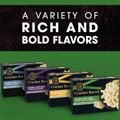 Cracker Barrel White Cheddar Macaroni & Cheese Box, 14oz.