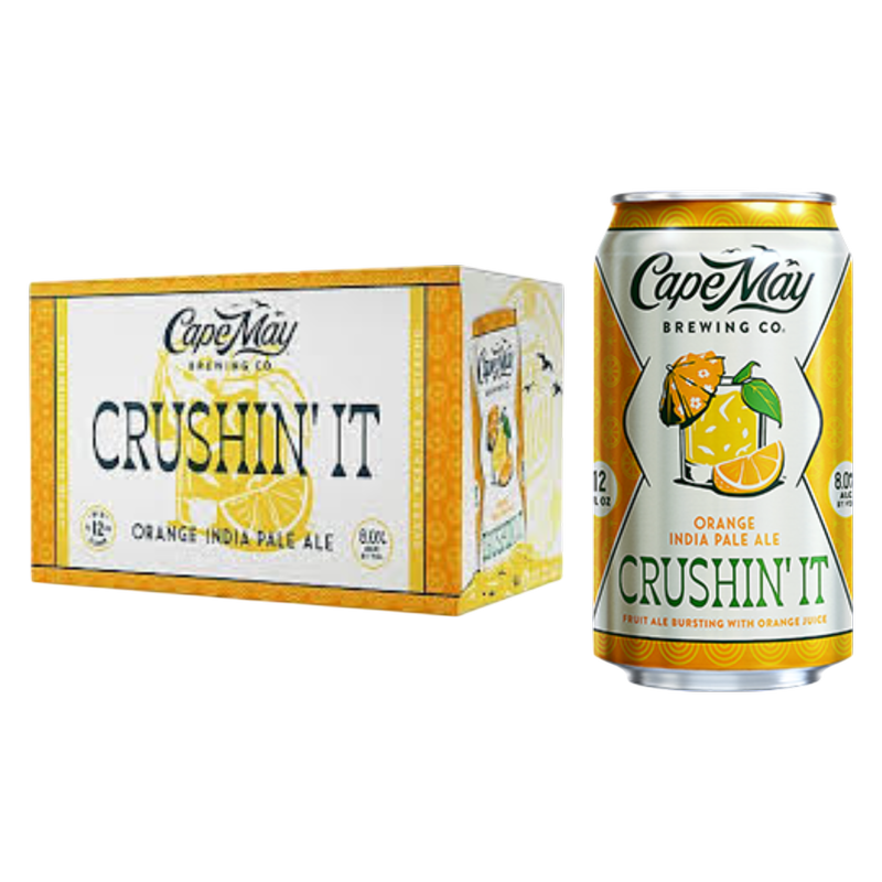 Cape May Orange Crushin' It IPA 6pk 12oz Can