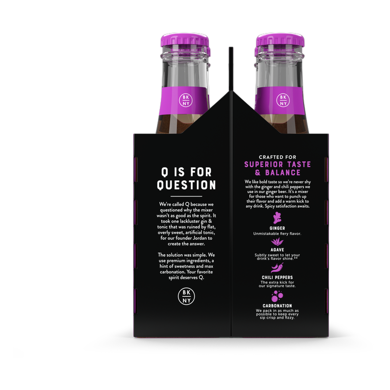 Q Mixers Ginger Beer 4pk 6.7oz Btl