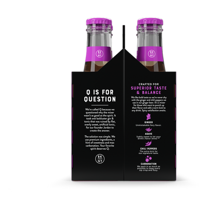 Q Mixers Ginger Beer 4pk 6.7oz Btl