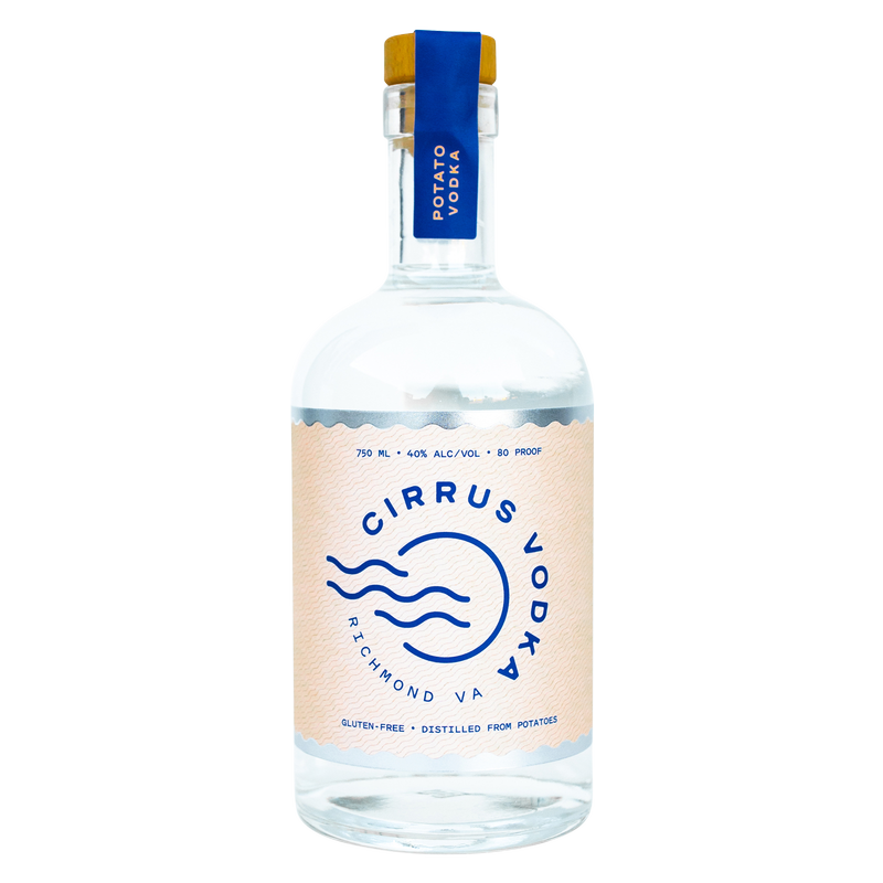 Cirrus  Triple Distilled Vodka 750ml (80 Proof)