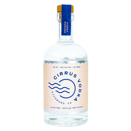 Cirrus  Triple Distilled Vodka 750ml (80 Proof)