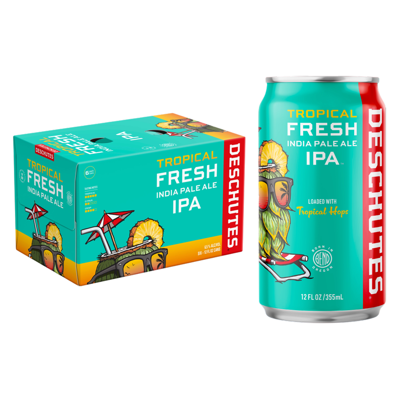 Deschutes Tropical Fresh IPA 6/12oz Can