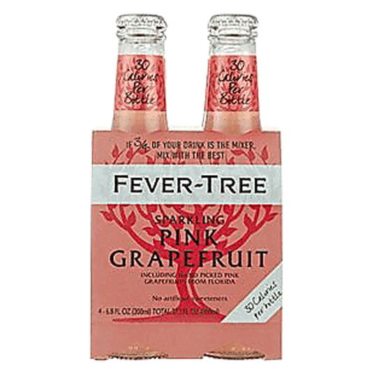 Fever-Tree Pink Grapefruit Soda 4pk 200ml Btl