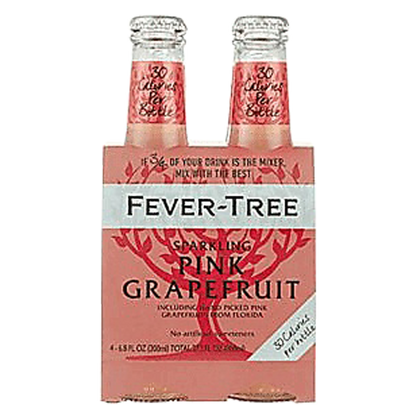 Fever-Tree Pink Grapefruit Soda 4pk 200ml Btl