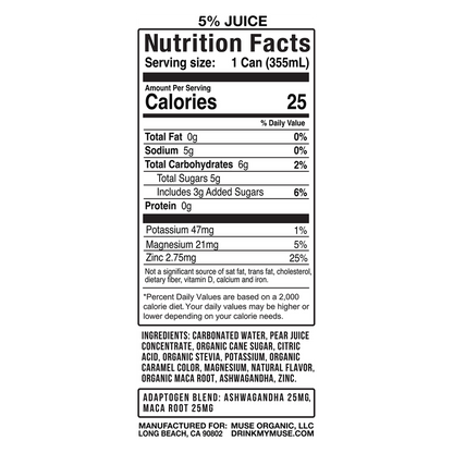 MYMUSE Inspired Black Cherry 12oz Can