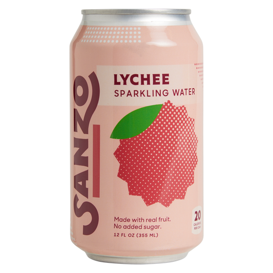 Sanzo Lychee Sparkling Water 12oz