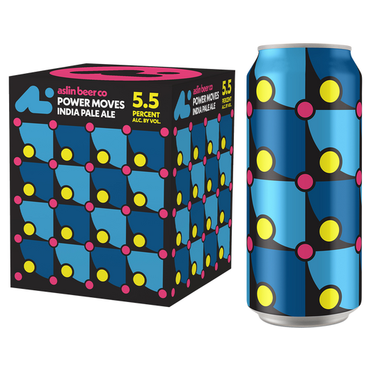 Aslin Power Moves NEIPA 4pk 16oz Can 5.0% ABV