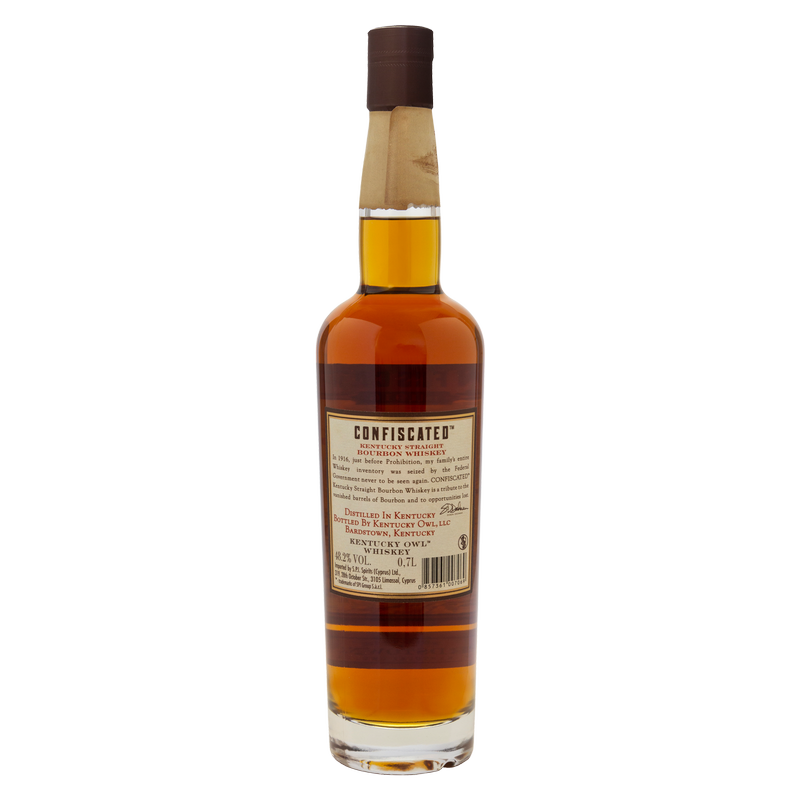 Kentucky Owl Confiscated Bourbon 750ml (96 Proof)