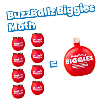 Buzzballz Biggies Chillers Strawberry 'Rita 1.5L 15% ABV