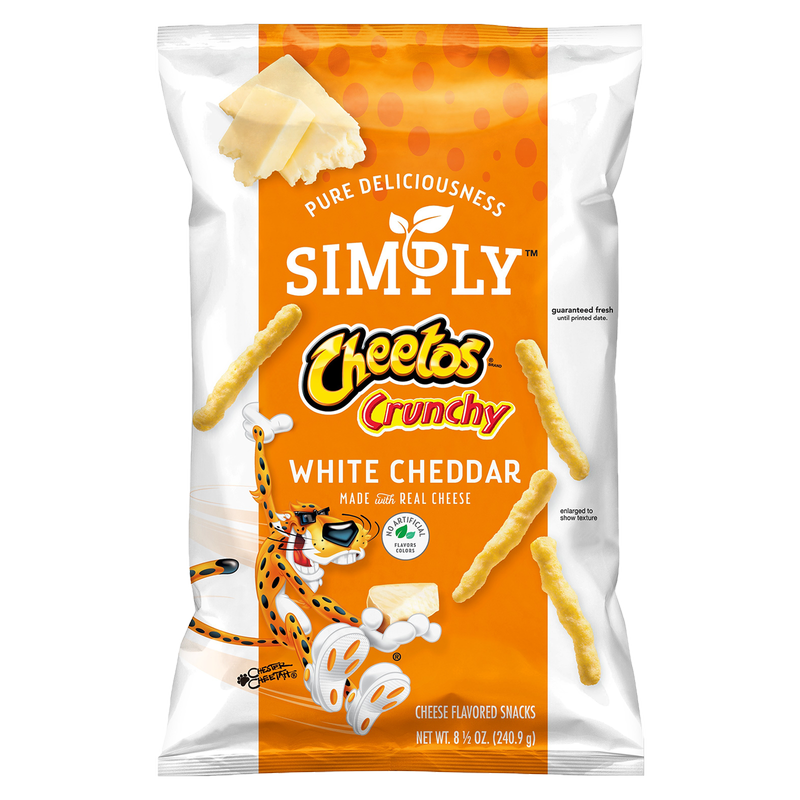 Simply Cheetos Crunchy White Cheddar 8.5oz