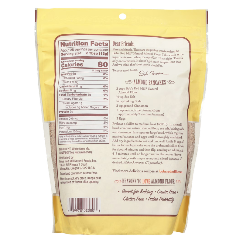 Bob's Red Mill Natural Almond Flour 16oz