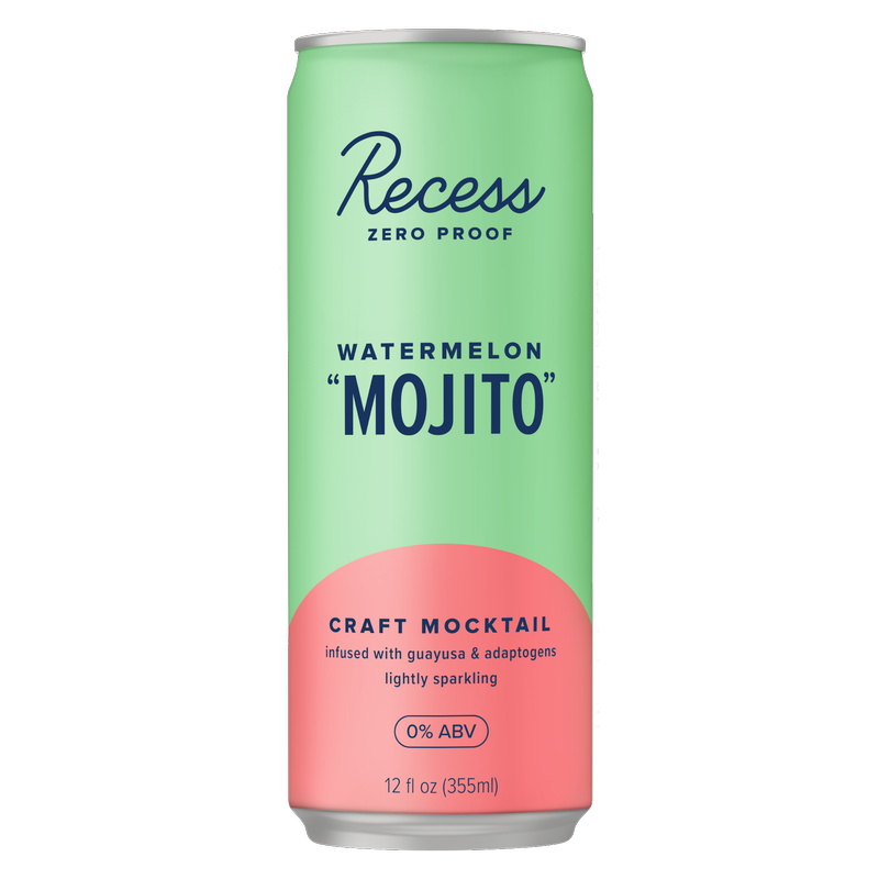 Recess Watermelon Mojito Mocktail 4pk 12oz Can