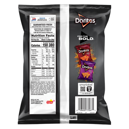 Doritos Tortilla Chips Sweet & Tangy BBQ Flavored 2.625oz
