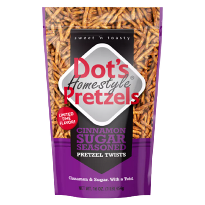 Dot's Pretzels Cinnamon Sugar 16oz.