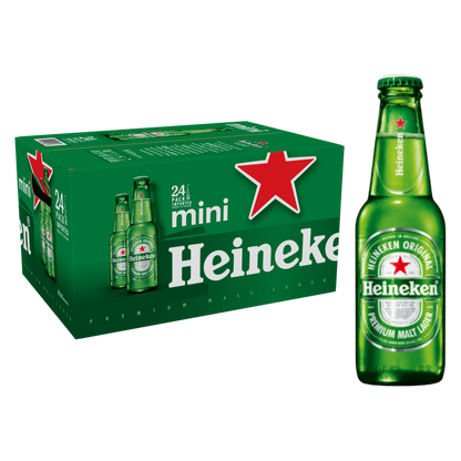 Heineken 24pk 7oz Bottle 5% ABV