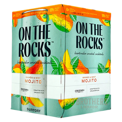 On The Rocks Mojito 4pk 12oz Can 10% ABV