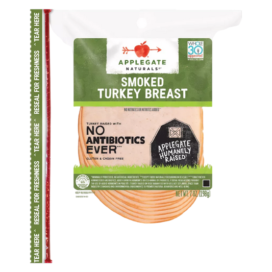 Applegate Farms Sliced Smoked Turkey - 7oz
