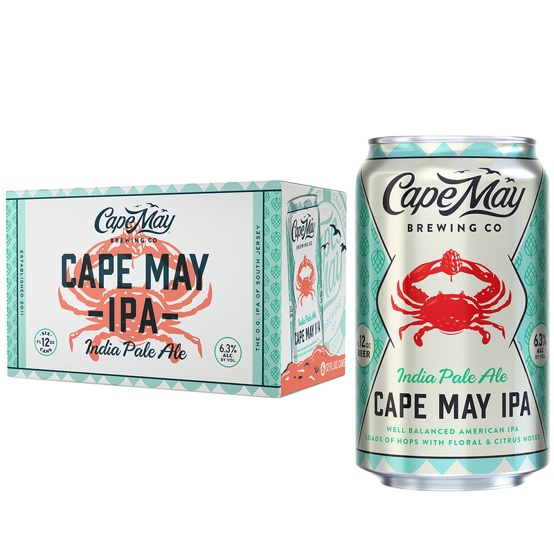 Cape May Brewery IPA 6pk 12oz Can 6.3% ABV