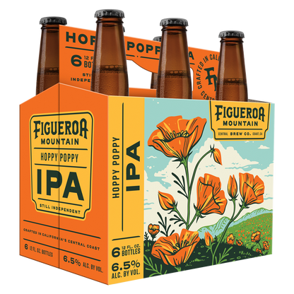 Figueroa Mountain Hoppy Poppy IPA 6pk 12oz Btl