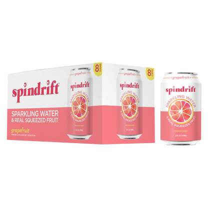 Spindrift Grapefruit Sparkling Water 8pk 12oz can