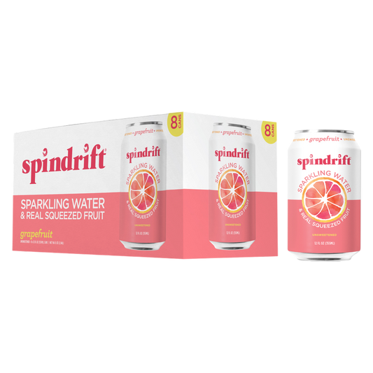 Spindrift Grapefruit Sparkling Water 8pk 12oz can